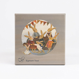 Кубики со счетом "Семья кроликов" от бренда Egmont Toys