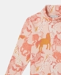 Водолазка Horse Print от бренда Stella McCartney kids