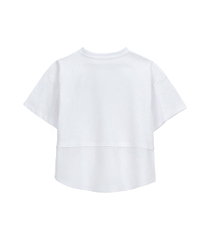 Футболка с надписью зеленого цвета от бренда Original Marines Белый