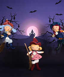 Мягкая кукла Ведьмочка Поум от бренда Jolijou