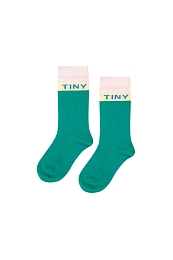 Носки Green Colour Block от бренда Tinycottons