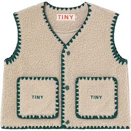 Жилетка Tiny Logo от бренда Tinycottons