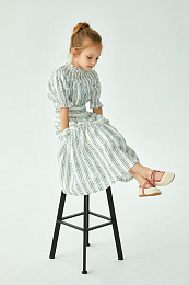 Платье Evelina Blue Stripes от бренда C'ERA UNA VOLTA