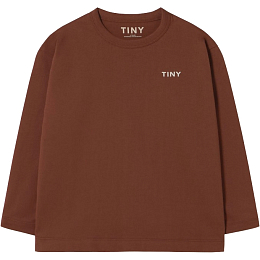 Лонгслив Tiny Brown от бренда Tinycottons