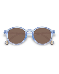 Очки JUNIOR Oval Sunglasses-Breakfast Art-Blueberry от бренда Olivio and Co