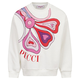 Свитшот Milk Orchidee от бренда Emilio Pucci