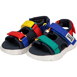 Сандалии Color Block с подошвой белого цвета от бренда Bobo Choses