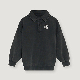 Свитшот поло TNS Logo Polo Forged Iron от бренда The New Society