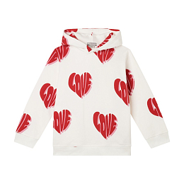 Худи Heart Love от бренда Stella McCartney kids
