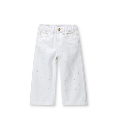 Джинсы со стразами с ремнем от бренда Original Marines