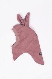 Шапка-шлем Bunny розовый от бренда Peppihat