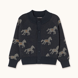 Кардиган HORSES от бренда Tinycottons