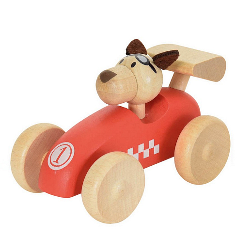 Гоночная машина с собакой от бренда Egmont Toys