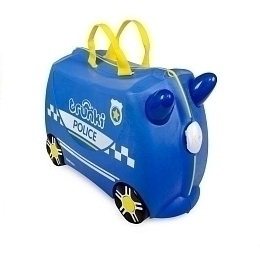 Чемодан на колесиках Полицейская машина Перси от бренда Trunki