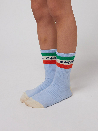 Носки 2 пары Multicolor Stripes от бренда Bobo Choses