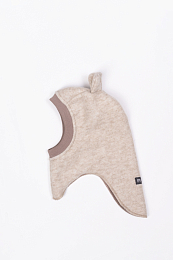 Шапка-шлем Hippo beige от бренда Peppihat