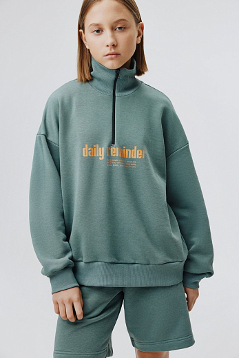 Свитшот Daily Reminder Green от бренда Stormies