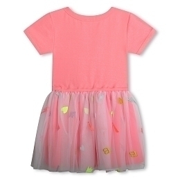 Платье с фатиновой юбкой розового цвета от бренда Billieblush