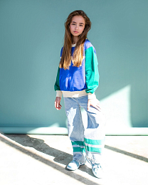 Джинсы STRIPES GREEN от бренда Tinycottons