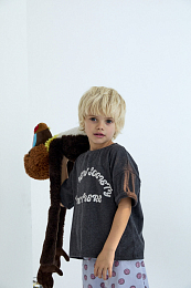 Футболка Nico Galactic Grey Melange от бренда The New Society Серый