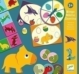 Развивающая игра Мемо Динозавры от бренда Djeco