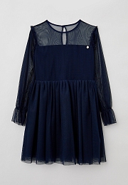 Платье фатиновое темно-синего цвета от бренда Trussardi