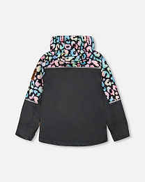 Куртка, флисовая кофта и штаны радужных цветов от бренда Deux par deux