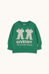 Свитшот GREEN FROG от бренда Tinycottons