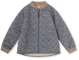 Термо-куртка Beryl print tradewinds blue от бренда Mini A Ture