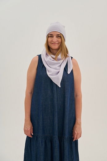 Шапка Boone cashmere grey от бренда Peppihat