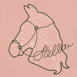 Свитшот Stella Horse от бренда Stella McCartney kids