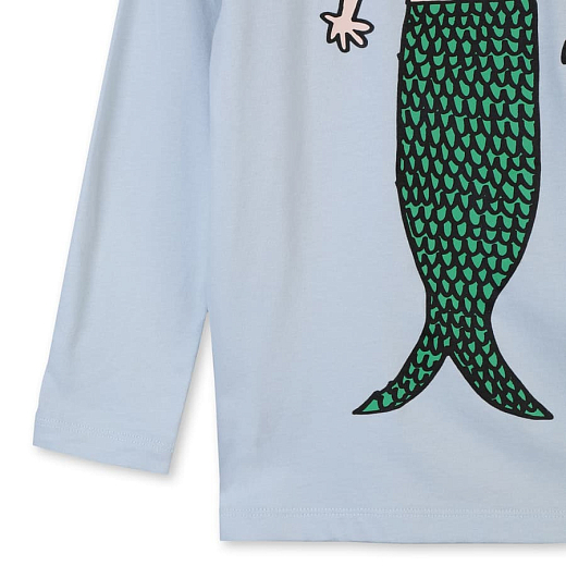 Лонгслив MERMAID от бренда Stella McCartney kids