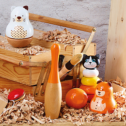 Пирамидка Кошечка от бренда Vilac