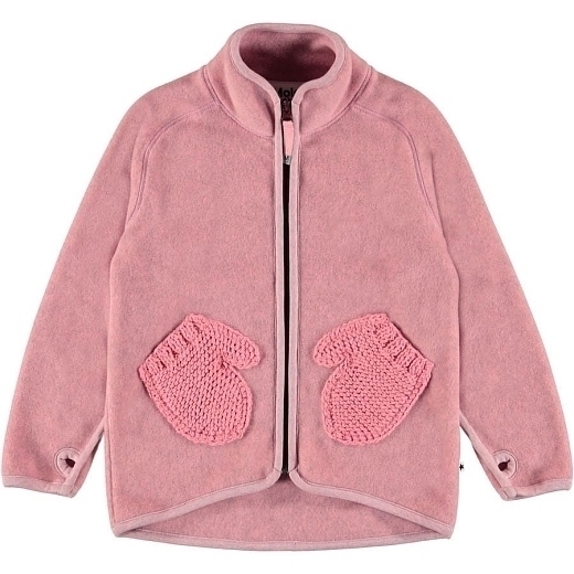Куртка флисовая Ushi Bubble Pink от бренда MOLO