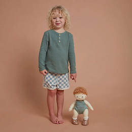 Кукла шарнирная Dinkums Pea от бренда Olli Ella