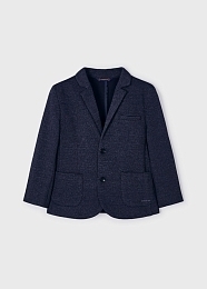 Пиджак темно-синий меланж от бренда Mayoral
