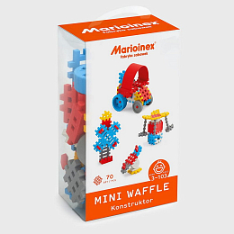 Конструктор Blue 70 mini деталей от бренда Marioinex