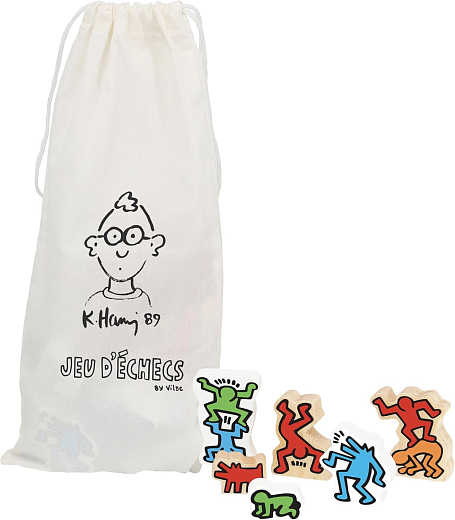 Шахматы дизайн Keith Harling от бренда Vilac
