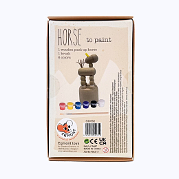 Набор для изготовления игрушки из дерева "Лошадка" от бренда Egmont Toys