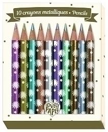 Цветные карандаши «Чичи», металлик, 10 шт. от бренда Djeco