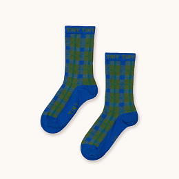 Носки BLUE CHECK от бренда Tinycottons