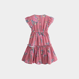 Платье Ester Pink Flowers от бренда C'ERA UNA VOLTA