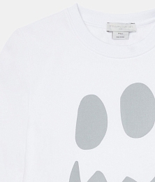 Свитшот Halloween Reflective Ghost Print от бренда Stella McCartney kids