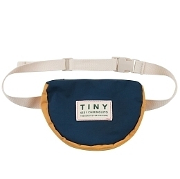 Сумка поясная темно-синяя TINY BAG от бренда Tinycottons