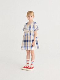 Платье Fun Tartan от бренда Bobo Choses