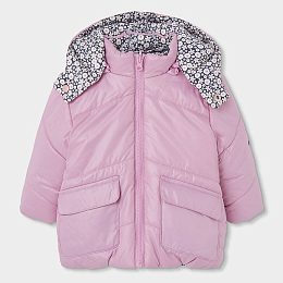 Куртка двусторонняя Pink Flora print от бренда Boboli