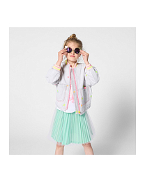 Джинсовый бомбер DENIM GREY от бренда Billieblush