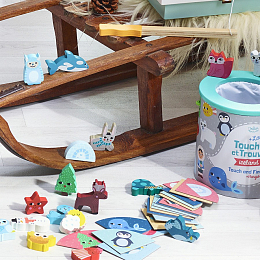 Игра Определи на ощупь Север от бренда Vilac