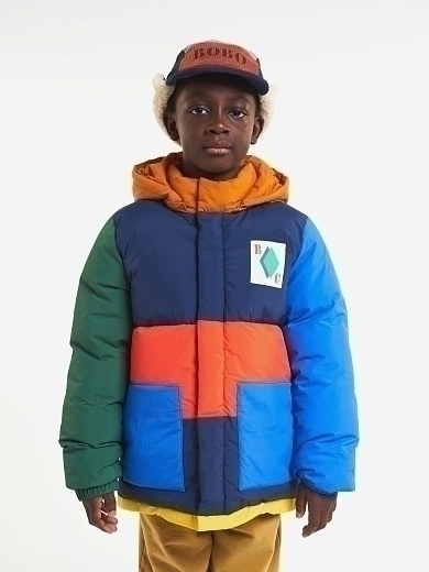 Куртка Color block от бренда Bobo Choses