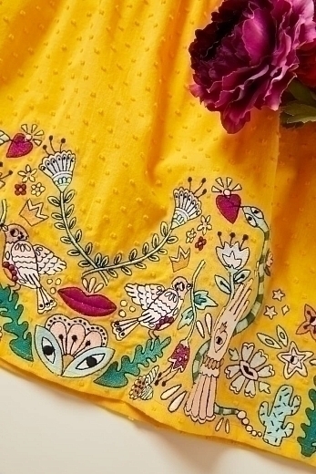 Блуза желтая FABRICIA от бренда SONIA RYKIEL